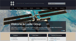 Desktop Screenshot of luxfer.com